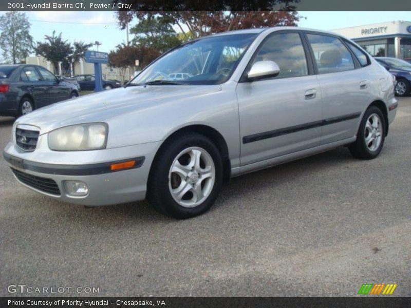 Pewter / Gray 2001 Hyundai Elantra GT