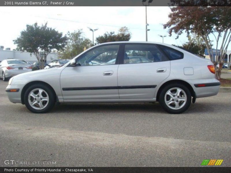 Pewter / Gray 2001 Hyundai Elantra GT