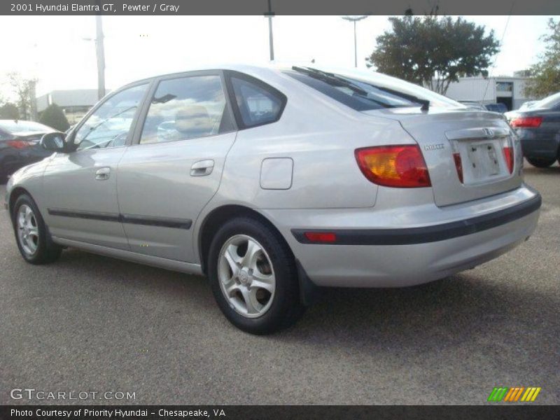 Pewter / Gray 2001 Hyundai Elantra GT