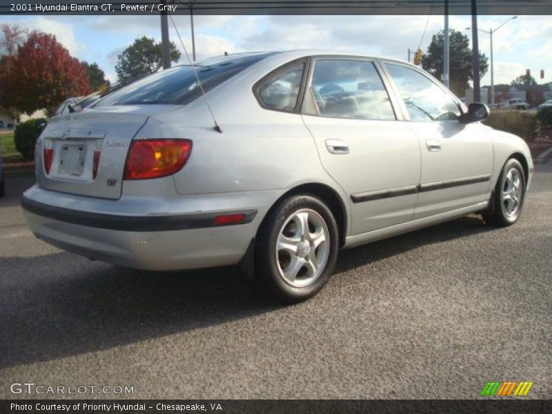 Pewter / Gray 2001 Hyundai Elantra GT