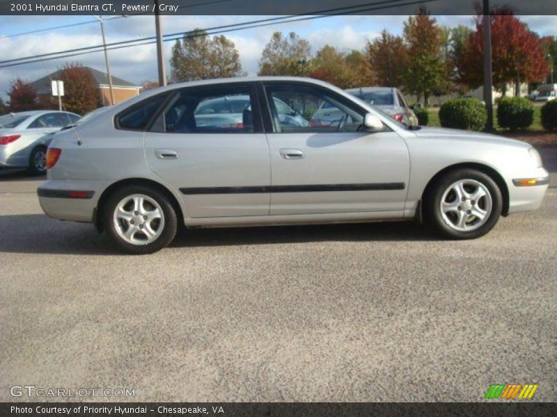 Pewter / Gray 2001 Hyundai Elantra GT