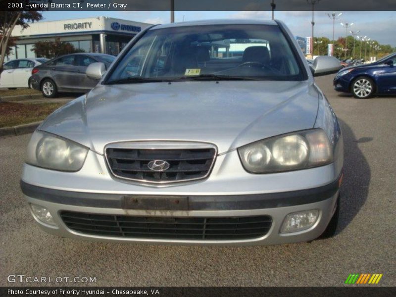 Pewter / Gray 2001 Hyundai Elantra GT