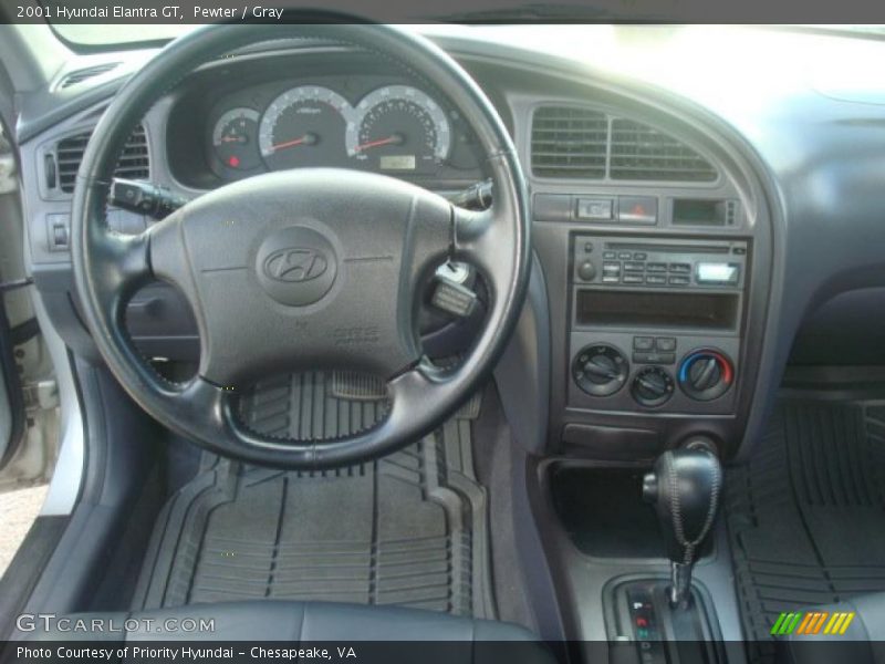 Pewter / Gray 2001 Hyundai Elantra GT