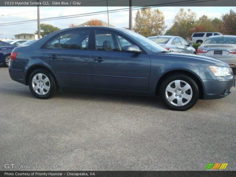 Slate Blue / Gray 2010 Hyundai Sonata GLS