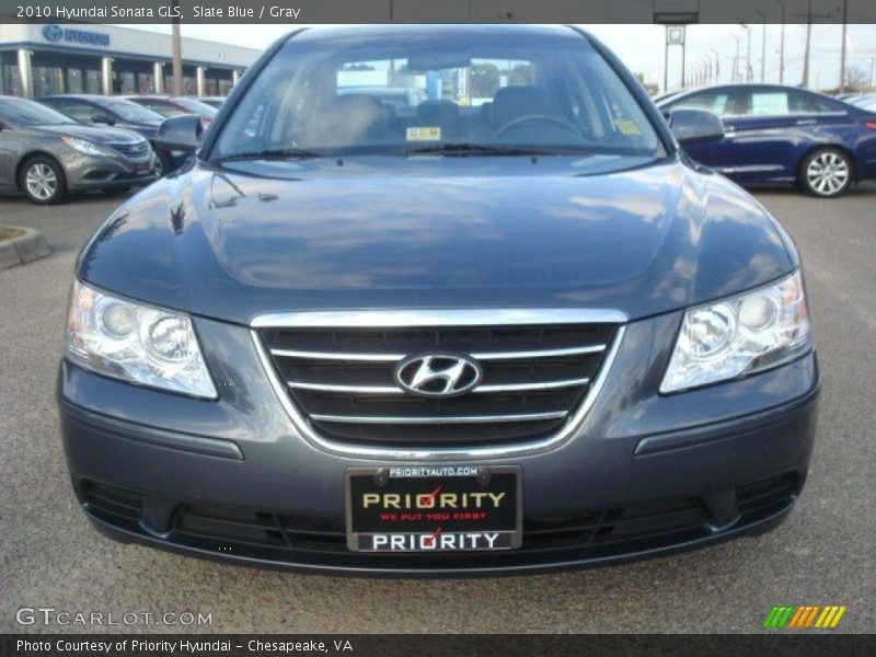 Slate Blue / Gray 2010 Hyundai Sonata GLS
