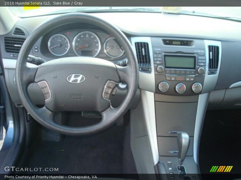 Slate Blue / Gray 2010 Hyundai Sonata GLS