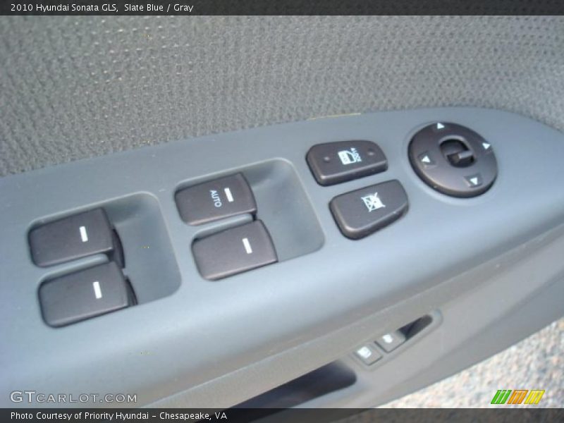 Slate Blue / Gray 2010 Hyundai Sonata GLS