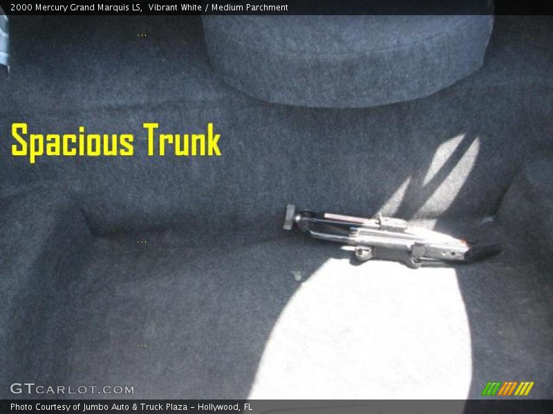 Vibrant White / Medium Parchment 2000 Mercury Grand Marquis LS