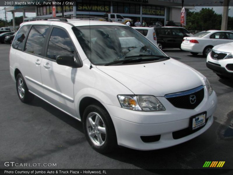 Front 3/4 View of 2003 MPV LX