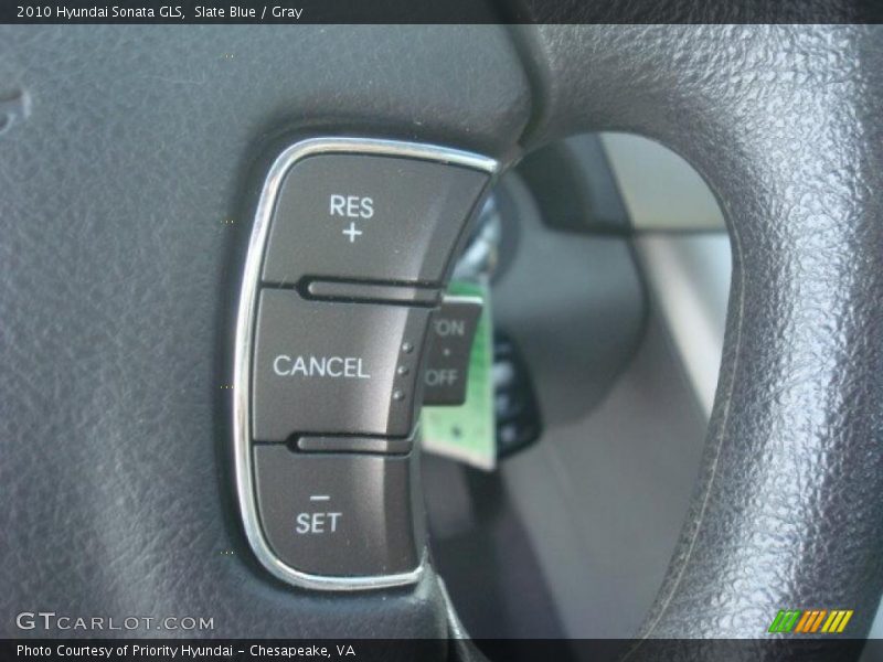 Slate Blue / Gray 2010 Hyundai Sonata GLS