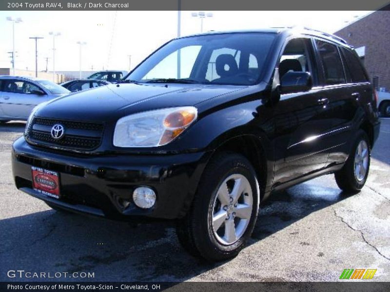 Black / Dark Charcoal 2004 Toyota RAV4
