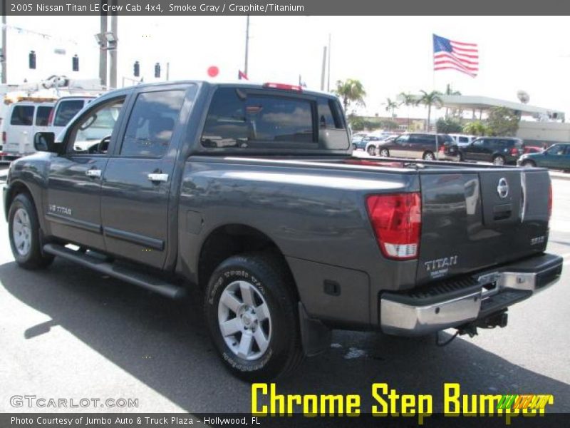 Smoke Gray / Graphite/Titanium 2005 Nissan Titan LE Crew Cab 4x4