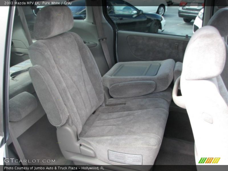 Pure White / Gray 2003 Mazda MPV LX