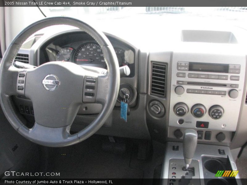 Smoke Gray / Graphite/Titanium 2005 Nissan Titan LE Crew Cab 4x4