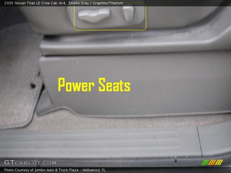 Smoke Gray / Graphite/Titanium 2005 Nissan Titan LE Crew Cab 4x4
