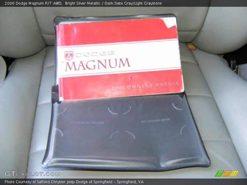 Bright Silver Metallic / Dark Slate Gray/Light Graystone 2006 Dodge Magnum R/T AWD