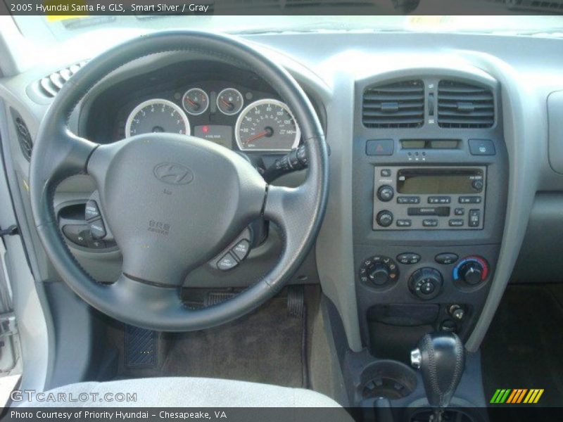 Dashboard of 2005 Santa Fe GLS