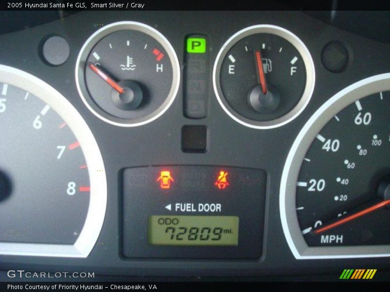 Smart Silver / Gray 2005 Hyundai Santa Fe GLS