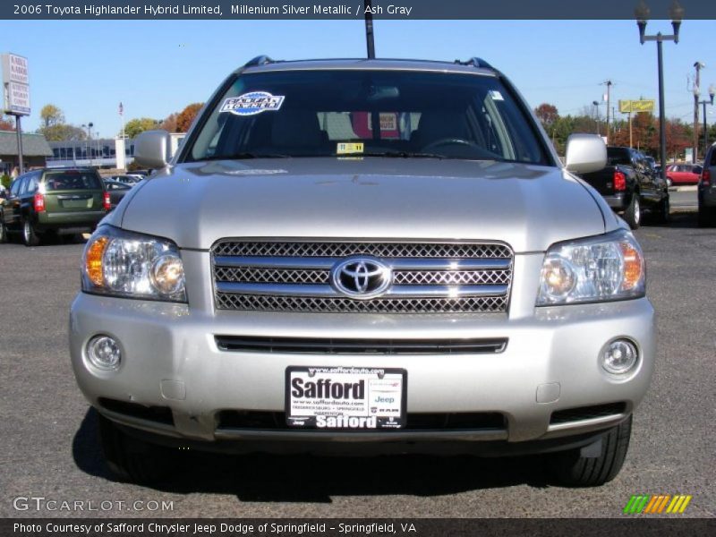 Millenium Silver Metallic / Ash Gray 2006 Toyota Highlander Hybrid Limited
