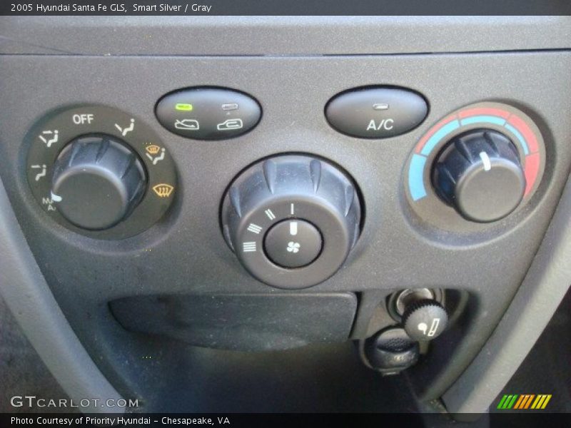 Controls of 2005 Santa Fe GLS