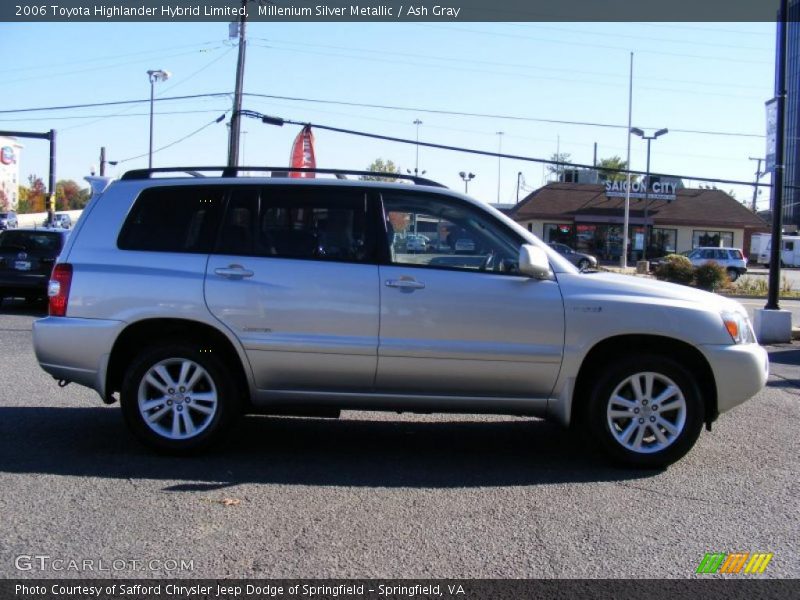 Millenium Silver Metallic / Ash Gray 2006 Toyota Highlander Hybrid Limited