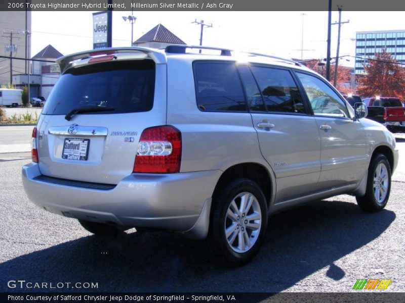 Millenium Silver Metallic / Ash Gray 2006 Toyota Highlander Hybrid Limited