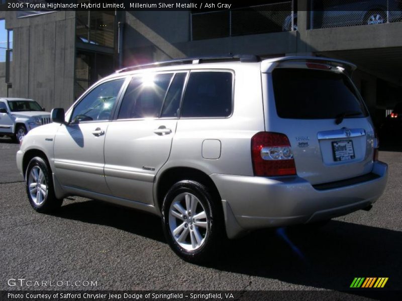 Millenium Silver Metallic / Ash Gray 2006 Toyota Highlander Hybrid Limited