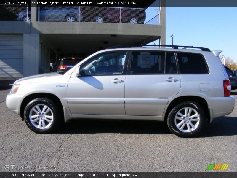 Millenium Silver Metallic / Ash Gray 2006 Toyota Highlander Hybrid Limited