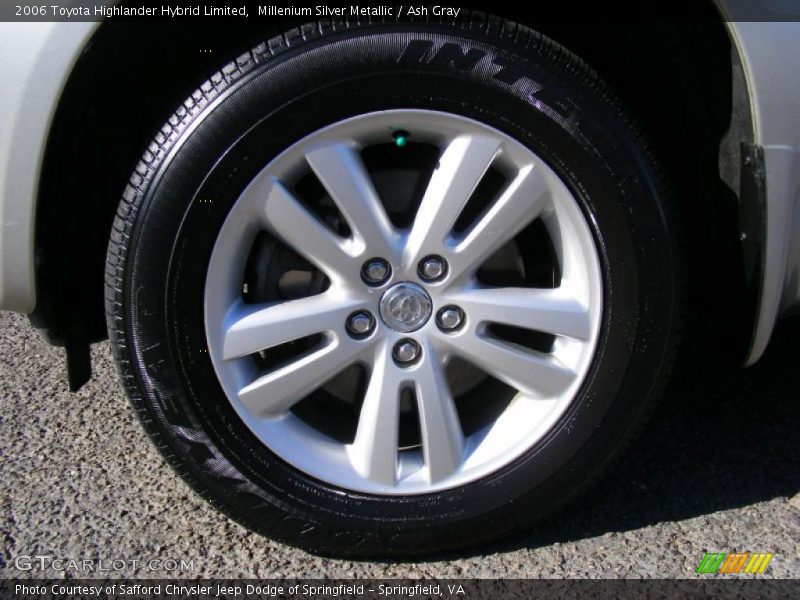 Millenium Silver Metallic / Ash Gray 2006 Toyota Highlander Hybrid Limited
