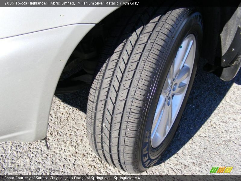 Millenium Silver Metallic / Ash Gray 2006 Toyota Highlander Hybrid Limited