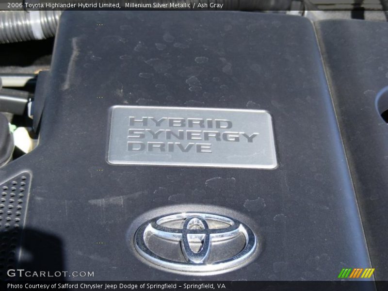Millenium Silver Metallic / Ash Gray 2006 Toyota Highlander Hybrid Limited