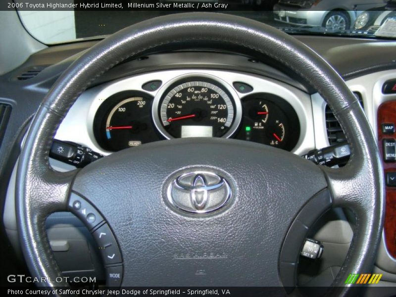 Millenium Silver Metallic / Ash Gray 2006 Toyota Highlander Hybrid Limited