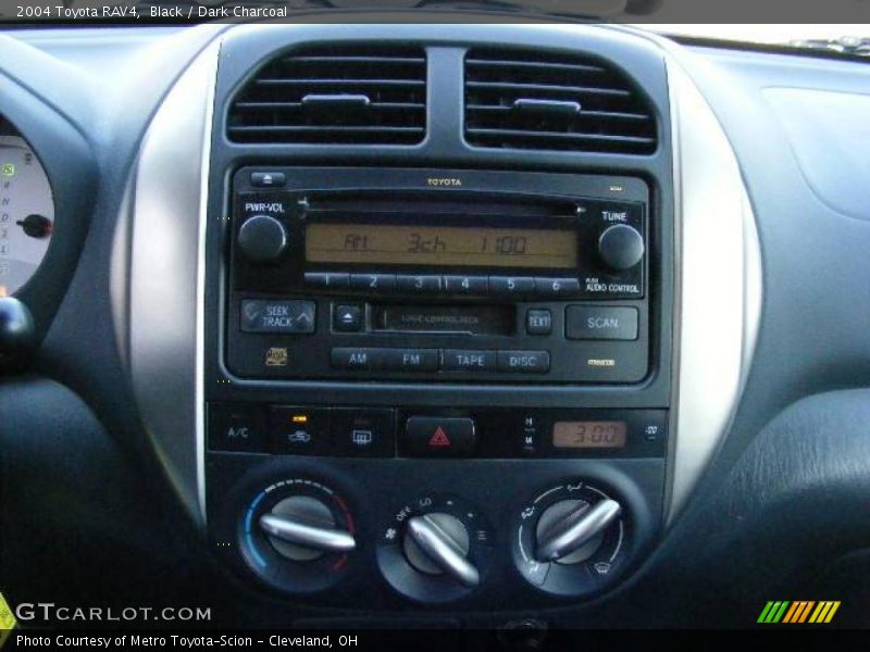 Black / Dark Charcoal 2004 Toyota RAV4