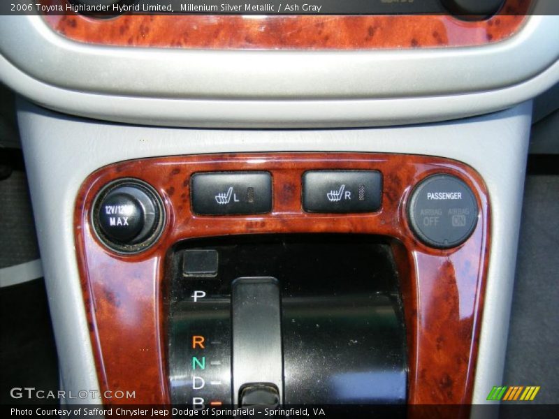 Millenium Silver Metallic / Ash Gray 2006 Toyota Highlander Hybrid Limited