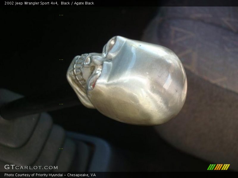 Black / Agate Black 2002 Jeep Wrangler Sport 4x4