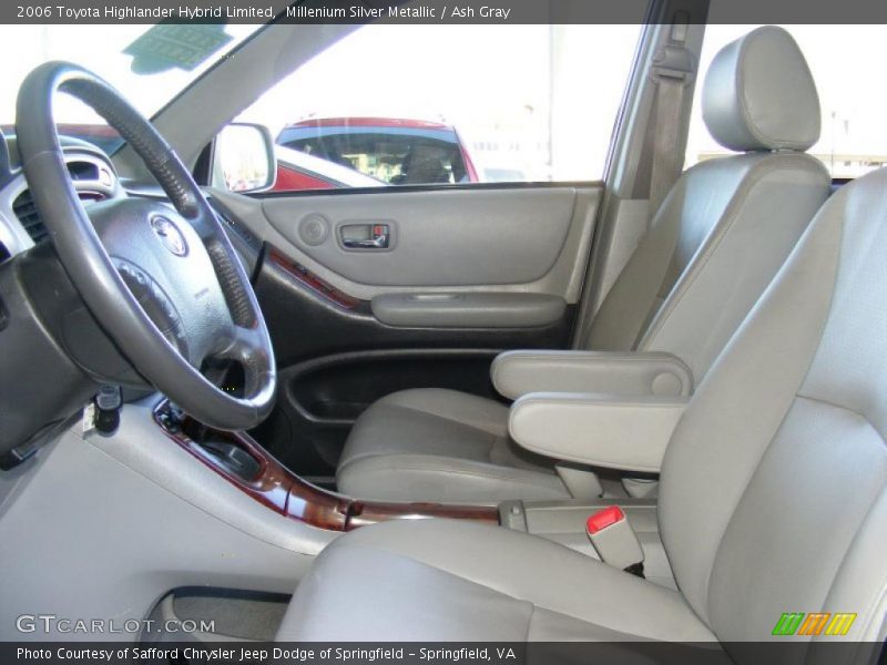 Millenium Silver Metallic / Ash Gray 2006 Toyota Highlander Hybrid Limited