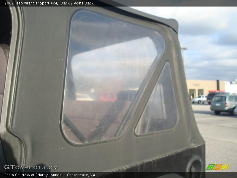 Black / Agate Black 2002 Jeep Wrangler Sport 4x4