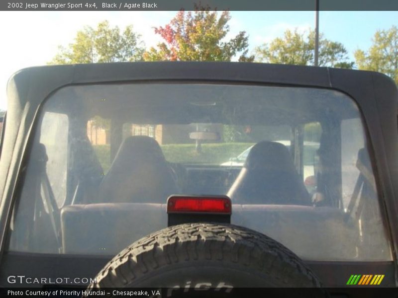 Black / Agate Black 2002 Jeep Wrangler Sport 4x4