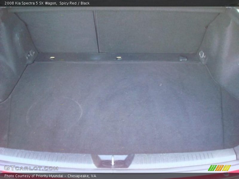 Spicy Red / Black 2008 Kia Spectra 5 SX Wagon