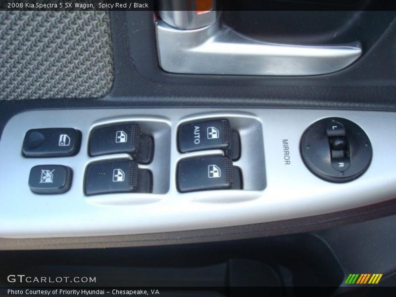 Controls of 2008 Spectra 5 SX Wagon
