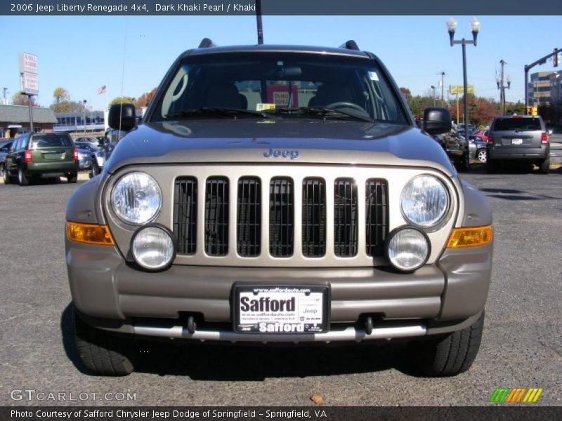 Dark Khaki Pearl / Khaki 2006 Jeep Liberty Renegade 4x4