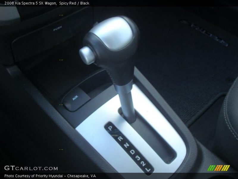  2008 Spectra 5 SX Wagon 4 Speed Automatic Shifter