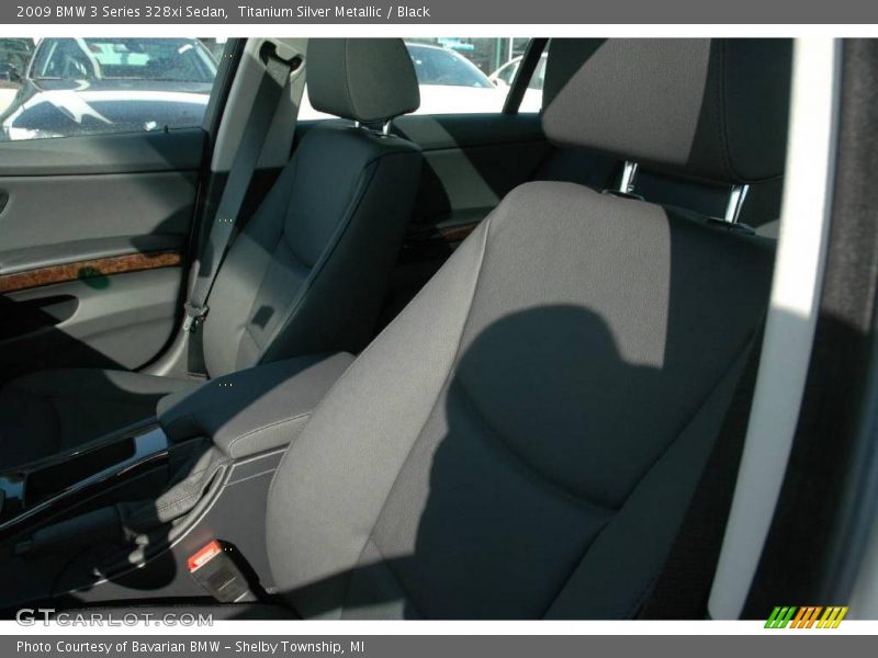Titanium Silver Metallic / Black 2009 BMW 3 Series 328xi Sedan