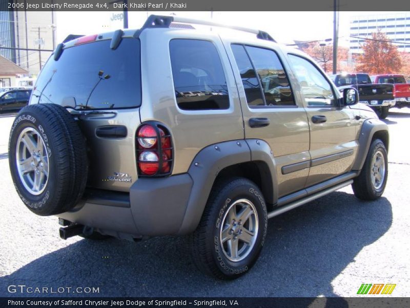 Dark Khaki Pearl / Khaki 2006 Jeep Liberty Renegade 4x4