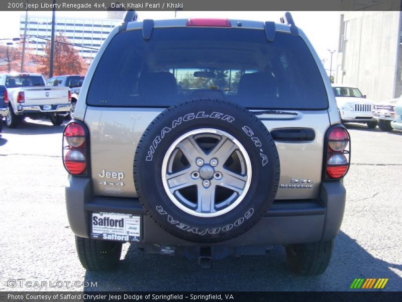 Dark Khaki Pearl / Khaki 2006 Jeep Liberty Renegade 4x4