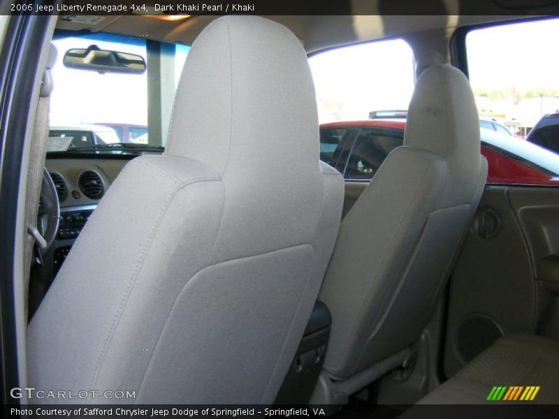 Dark Khaki Pearl / Khaki 2006 Jeep Liberty Renegade 4x4