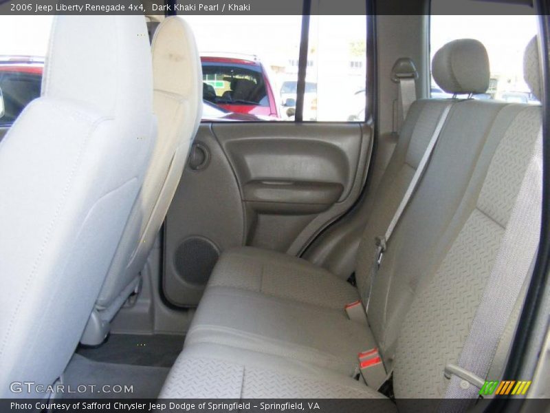 Dark Khaki Pearl / Khaki 2006 Jeep Liberty Renegade 4x4