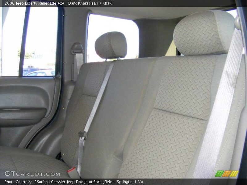 Dark Khaki Pearl / Khaki 2006 Jeep Liberty Renegade 4x4