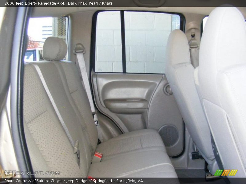 Dark Khaki Pearl / Khaki 2006 Jeep Liberty Renegade 4x4
