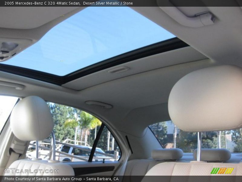 Desert Silver Metallic / Stone 2005 Mercedes-Benz C 320 4Matic Sedan